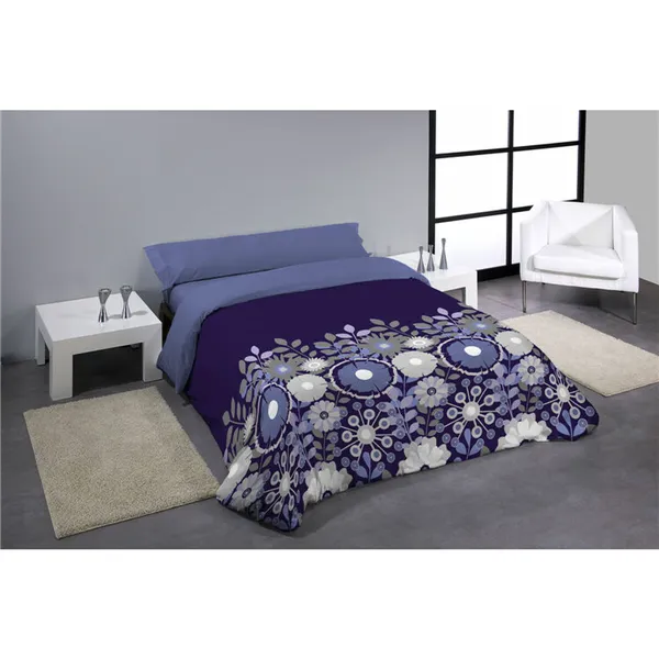 Duvet cover set Hosteline LIBRE Blue Single 3 Pieces