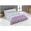 Duvet cover set Hosteline TRIPOLI Light mauve Double 2 Pieces