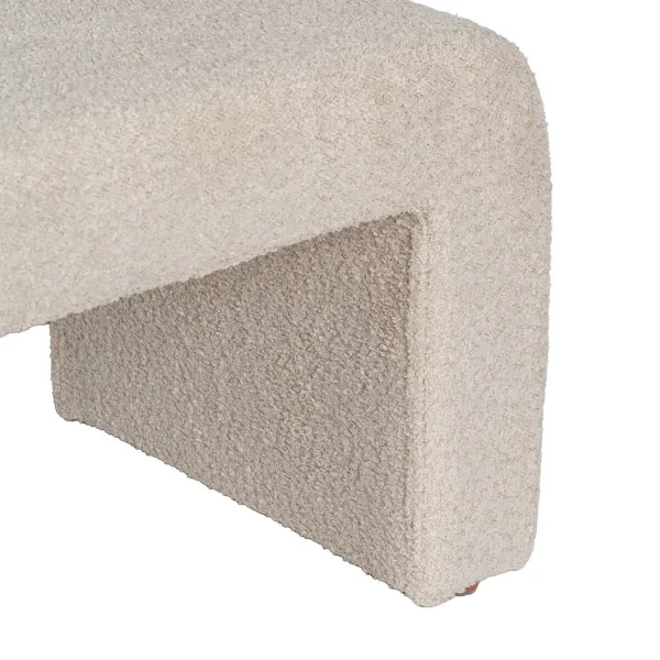 Pehmustettu istuin Beige Polyesteri 67 X 48 X 47 CM