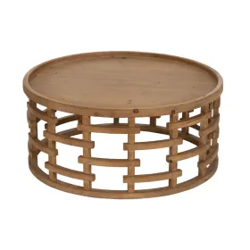 Centrālais galds Dabisks 80 x 80 x 36 cm