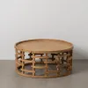 Centrinis stalas Natūralus 80 x 80 x 36 cm