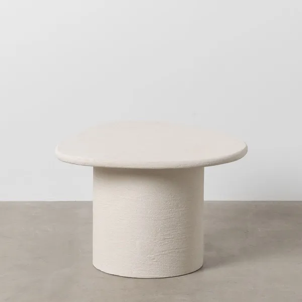Centre Table WILMA White MDF Wood 57 x 57 x 40 cm