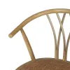 Dining Chair Brown 55 X 50 X 81 CM