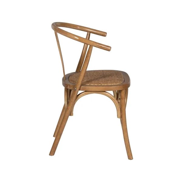Обеденный стул Коричневый 55 X 50 X 81 CM
