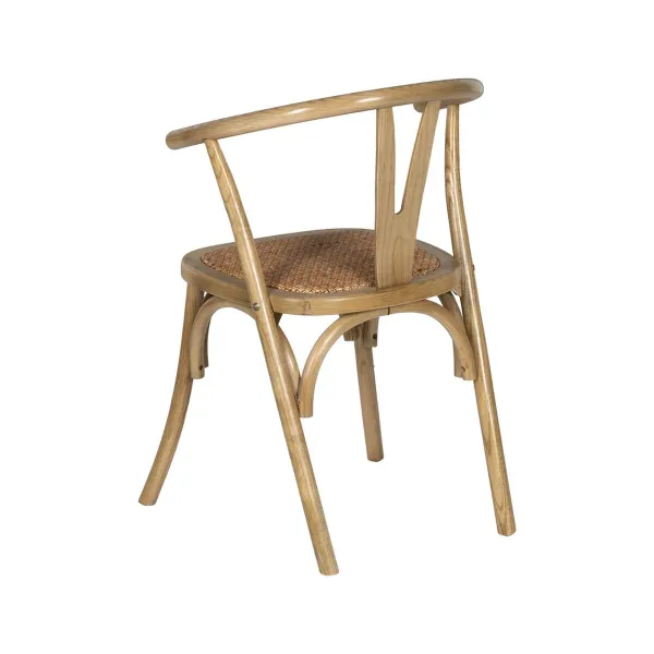 Dining Chair Brown 55 X 50 X 81 CM