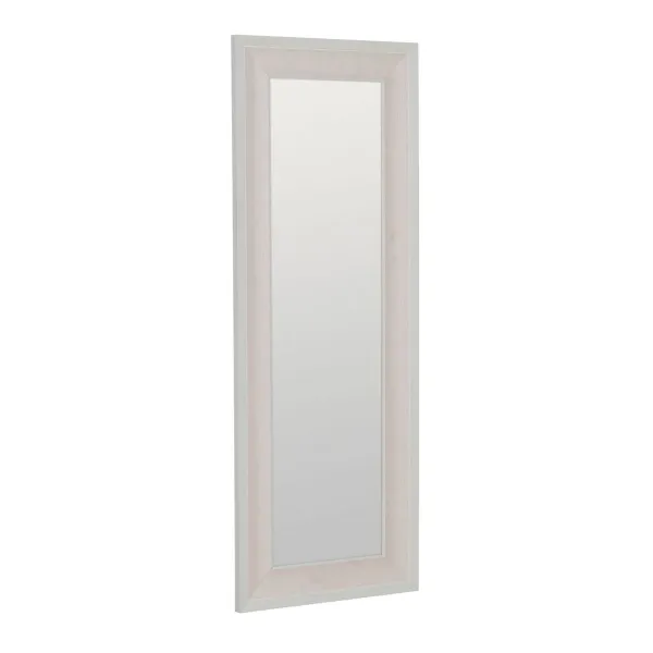 Sienas spogulis Balts Sudrabains 60 X 3 X 161,5 CM