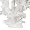 Koristehahmo Valkoinen Hartsi Koralli 17 x 17 x 20 cm