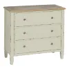 Komoda Rusvai gelsva Natūralus Eglės mediena Medžio MDF 90 X 42 X 85 CM