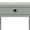 Ночной столик Серый древесина сосны Деревянный MDF 40,5 X 38 X 56 CM