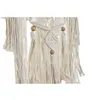 Hanging decoration Home ESPRIT Cream Natural Boho Macrame (2 Units)