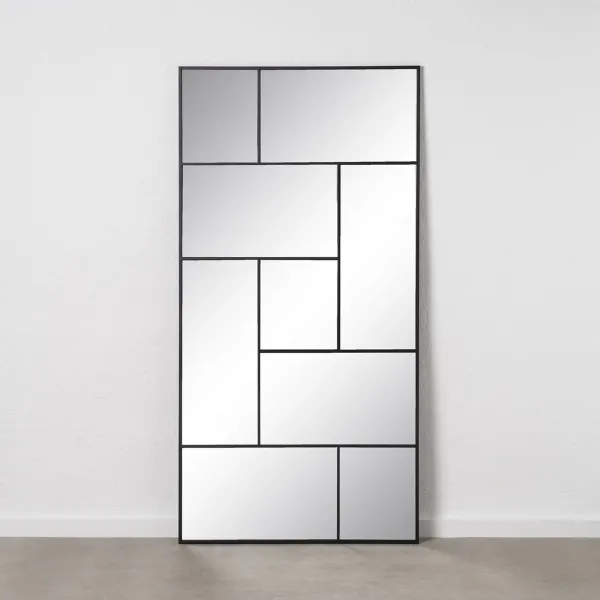 Seinapeegel Must Vertikaal 90 x 2 x 180 cm