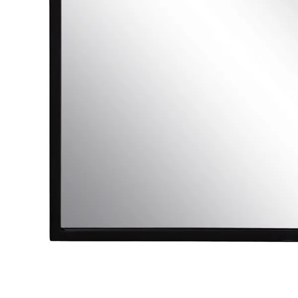 Seinapeegel Must Vertikaal 90 x 2 x 180 cm