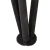 Centre Table Black Natural 80 x 80 x 45 cm