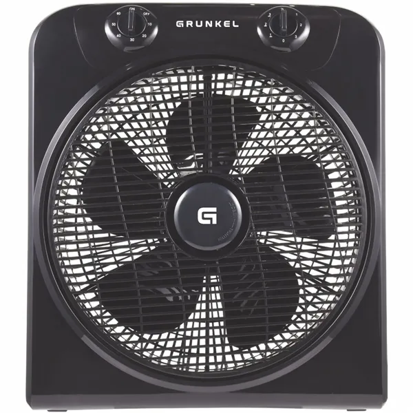 Floor Fan Grunkel Box Fan NG Black 50 W