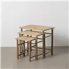 Side table Natural Bamboo 57 x 38 x 55 cm 45 x 32 x 47 cm 34 x 26 x 40 cm 3 Pieces (3 Units)