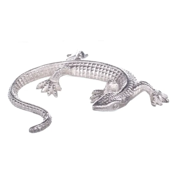 Dekoratyvinė figūrėlė Sidabras Metalinis 14 X 11 X 2,5 CM