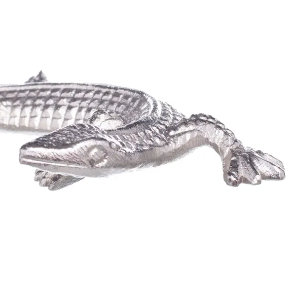 Dekoratyvinė figūrėlė Sidabras Metalinis 14 X 11 X 2,5 CM
