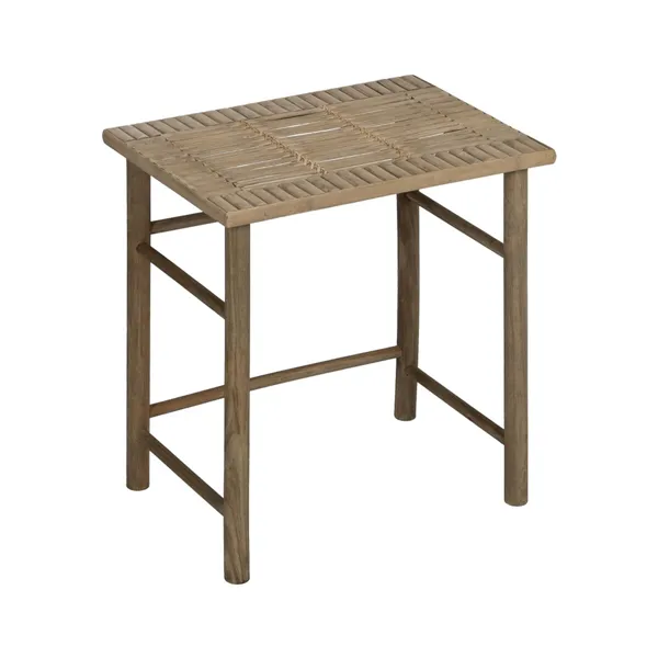 Side table Natural Bamboo 57 x 38 x 55 cm 45 x 32 x 47 cm 34 x 26 x 40 cm 3 Pieces (3 Units)