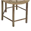 Side table Natural Bamboo 50 x 50 x 48 cm 38,5 x 38,5 x 40 cm 2 Pieces (2 Units)