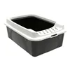 Cat Litter Box Rotho Bonnie Eco Black 57,2 x 39,3 x 20,9 cm Plastic