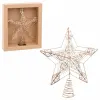 Christmas star Gold Metal 25 x 5,5 x 30 cm