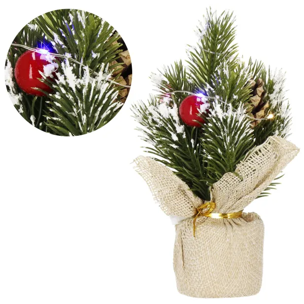 CA1048 CHRISTMAS ORNAMENT "CHRISTMAS TREE" 17X9 CM
