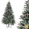Jaungada eglīte PVC Sniegputenis 90 x 90 x 240 cm