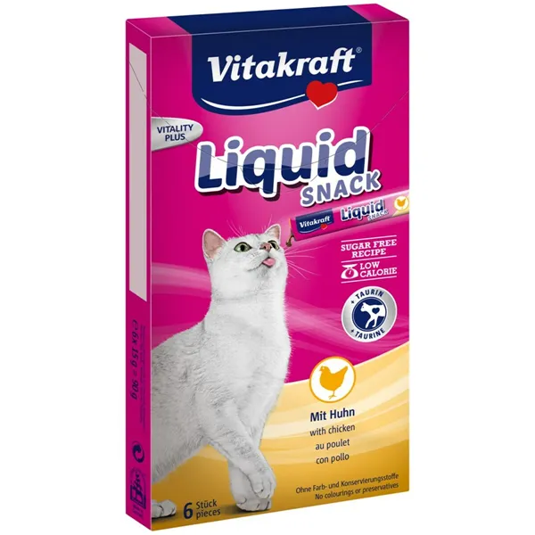 Snack for Cats Vitakraft Liquid Snack Chicken Chicken Pig 90 g