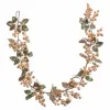 Christmas garland Golden Foam Fabric 15 x 15 x 130 cm