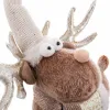 Decorative Figure Natural Deer 35 x 20 x 61 cm