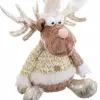 Decorative Figure Natural Deer 20 x 12 x 36 cm