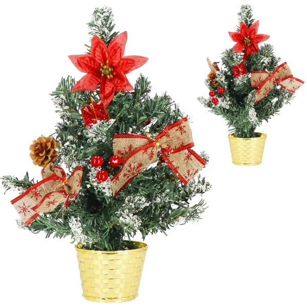 Ziemassvētku dekorācija-Ziemassvētku eglīte Springos CA1049 40cm