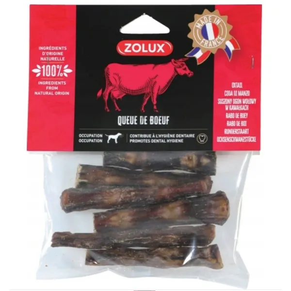 Dog chewing toy Zolux Beef tail Beef 150 g