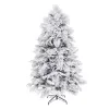 Новогодняя ёлка PVC полиэтилен Ананасы снежный 80 x 80 x 180 cm