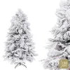 Jaungada eglīte PVC Polietilēns Ananāsi Sniegputenis 60 x 60 x 150 cm