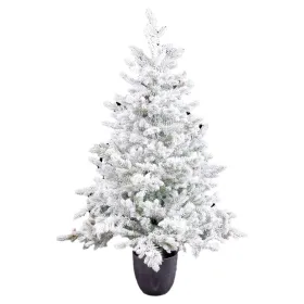 Joulupuu Polyetyleeni Ananakset Lumisade 60 x 60 x 120 cm