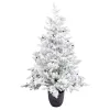Joulupuu Polyetyleeni Ananakset Lumisade 60 x 60 x 120 cm