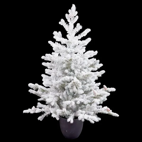 Joulupuu Polyetyleeni Ananakset Lumisade 40 x 40 x 90 cm