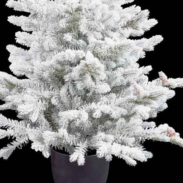 Joulupuu Polyetyleeni Ananakset Lumisade 40 x 40 x 90 cm