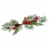 Новогоднее украшение Красный Зеленый Ананасы 60 x 20 x 15 cm