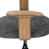 Biroja krēsls Pelēks Dabisks 60 x 60 x 89 cm