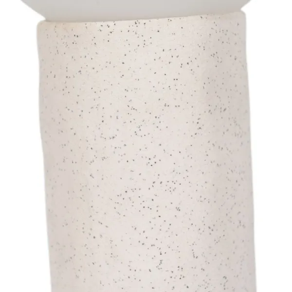 Stalinė lempa Kreminė Keramikinis Stiklas 50 W 240 V 220-240 V 22,5 x 16,5 x 45 cm