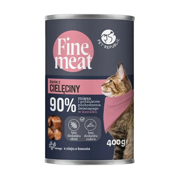 Cat food PETREPUBLIC Fine Meat 400 g