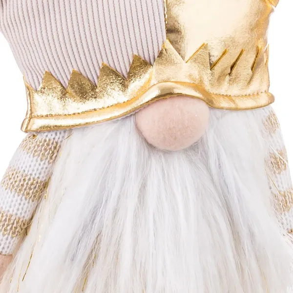 Christmas bauble Golden Father Christmas 18 x 10 x 36 cm