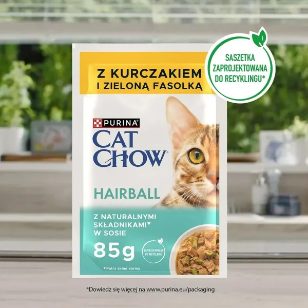 Cat food Purina Cat Chow Chicken 4 x 85 g