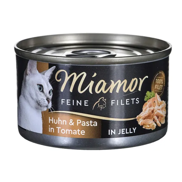 Cat food Miamor Feine Filets Chicken Tomato 100 g