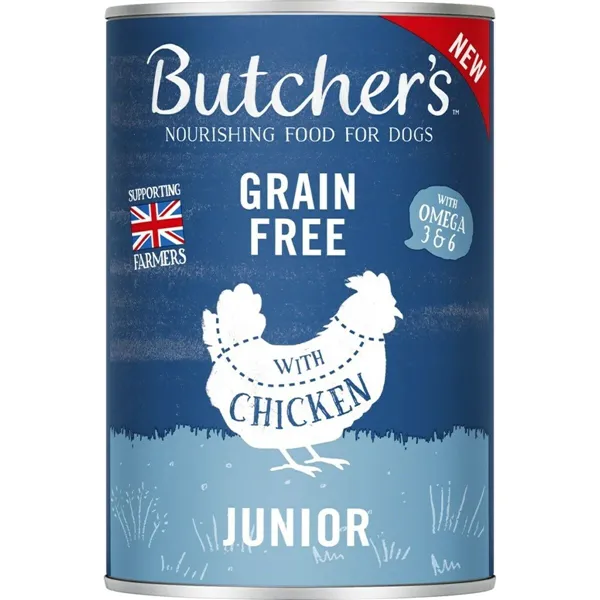 Wet food Butcher's Original Junior Mega pack mix Chicken 6 x 400 g