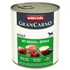 Wet food Animonda GranCarno Adult Deer and apple Deer 800 g