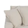 Diivan Must Kreemikas 215 x 94 x 94 cm