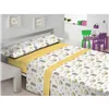 Duvet cover set Hosteline FLO Multicolour Single 2 Pieces